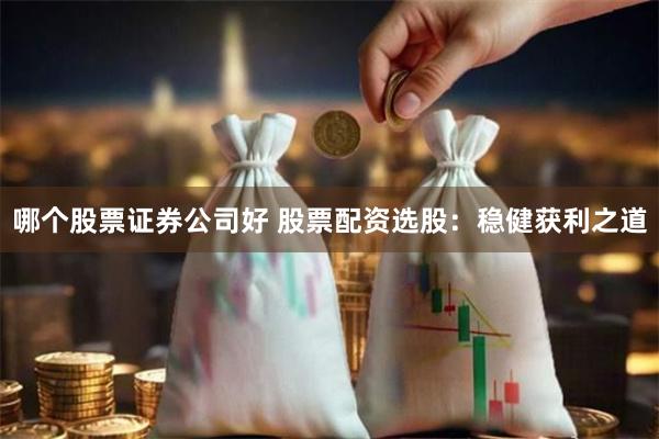 哪个股票证券公司好 股票配资选股：稳健获利之道