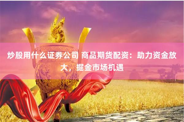 炒股用什么证券公司 商品期货配资：助力资金放大，掘金市场机遇